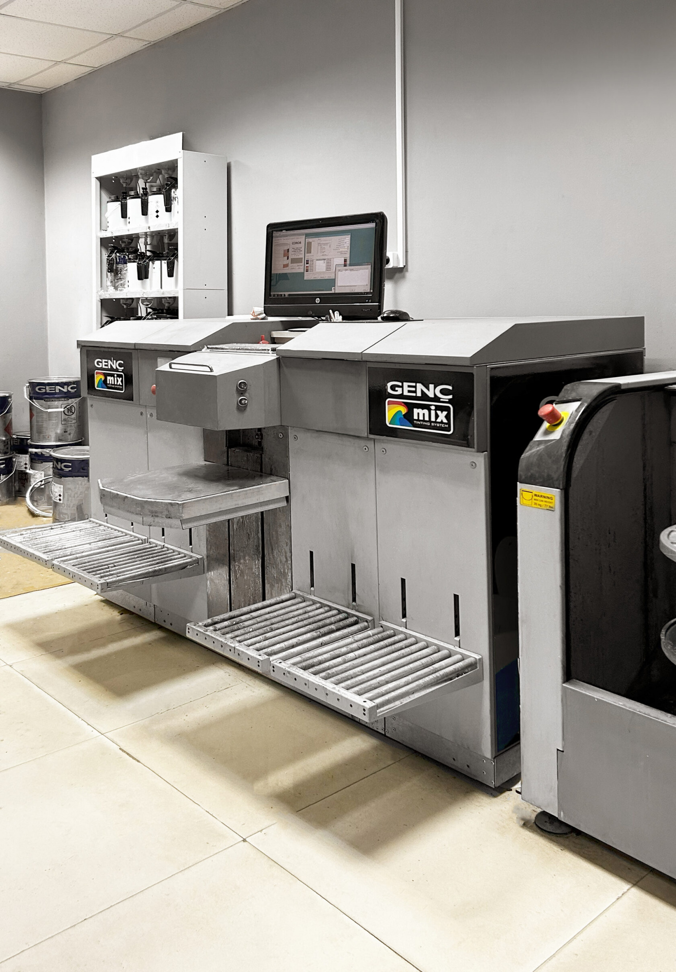 Колеровочное оборудование COROB D600 Колеровочное оборудование COROB D600